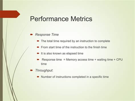 Evaluation of computer performance