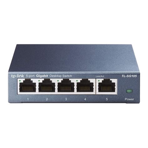 TP-Link 5 Port Gigabit Ethernet Network Switch | Ethernet Splitter | Plug and Play | Fanless ...