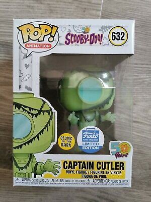 CAPTAIN CUTLER SCOOBY Doo Glow Gitd Limited Edition #632 50 Years + Sorter Box £80.00 - PicClick UK