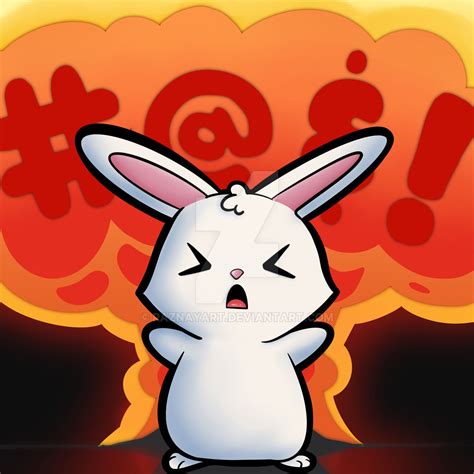 Bunny-Angry by RaznayArt on DeviantArt