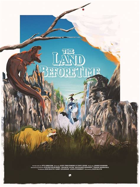 The Land Before Time | Land before time, Poster on, Alternative movie posters