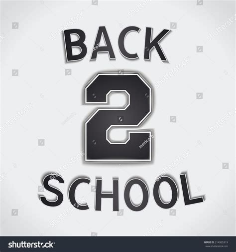 Back School Pun Design Poster Vector Stock Vector (Royalty Free) 214965319