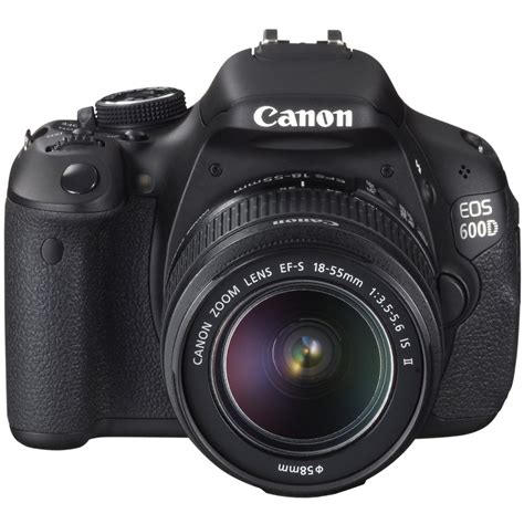 Canon EOS 600D Digital SLR Camera and 18-55mm IS Mark II Lens Kit - DSLR Cameras - Cameras ...