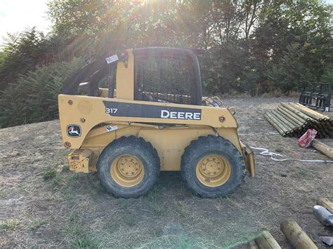 Used 2007 John Deere 317 Skid Steer for Sale in Idaho - Southern