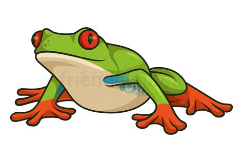 Top 151+ Red eyed tree frog cartoon - Tariquerahman.net