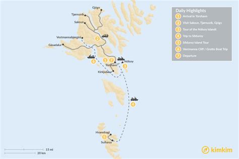 the Faroe Islands Travel Maps - Maps to help you plan your the Faroe Islands Vacation | kimkim