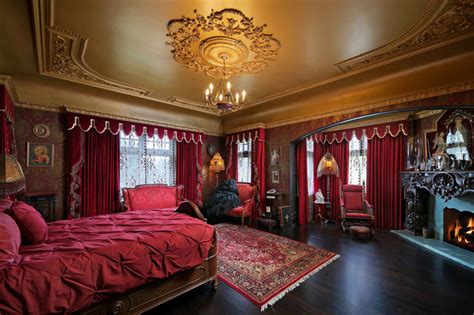 Dark Victorian Style Bedroom