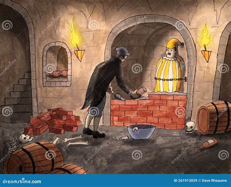 The Cask of Amontillado stock illustration. Illustration of horror - 261913039