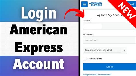 How To Access Your American Express Account | americanexpress.com | AmEx Login Page - YouTube