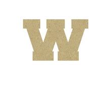 Popular items for wooden letter w on Etsy