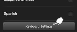 Kindle Fire Keyboard Options and Settings