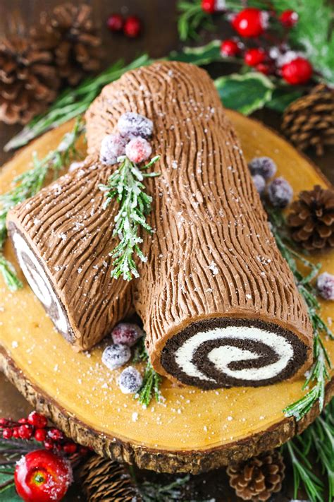 Easy Chocolate Yule Log Cake | Bûche de Noël Recipe