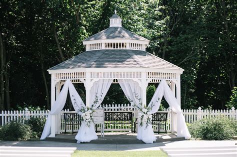 How To Decorate Our Wedding Garden Gazebo - Mystical Rosegardens, LLC