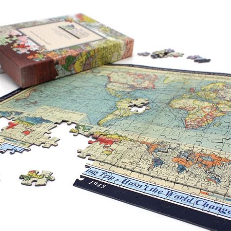 Personalised World Map Jigsaw Puzzle | Butler and Hill