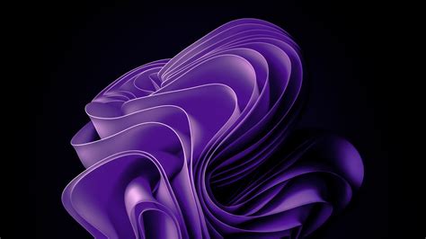 Windows 11 Abstract Purple Bloom 4K Wallpaper - Download Free 4K Desktop Wallpapers