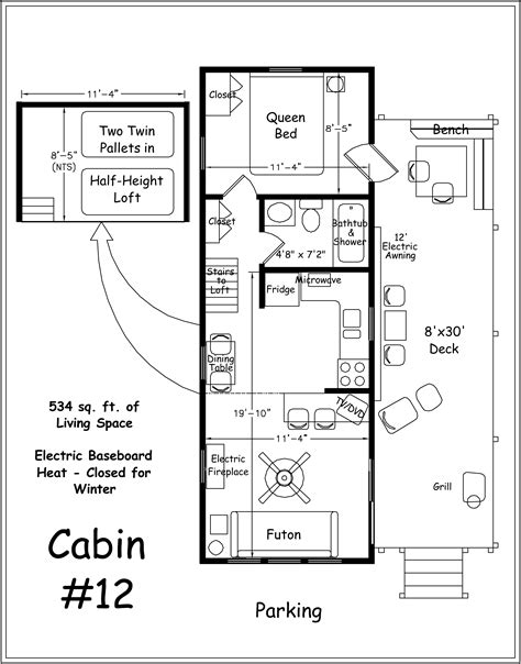 Hunting Cabin Floor Plans - Image to u