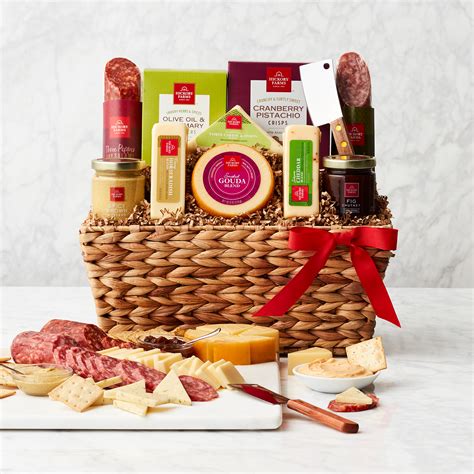 Gourmet Salami & Cheese Gift Basket | Hickory Farms