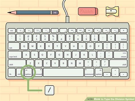 How to Type the Division Symbol: 6 Steps (with Pictures) - wikiHow