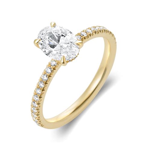 Oval Diamond Solitaire 1.19ct | Pravins