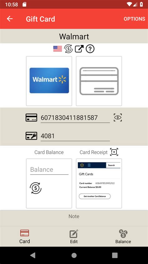 Amazon.com: Gift Card Balance (balance check of gift cards): Appstore for Android