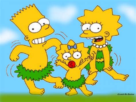 Maggie Simpson, The Simpsons, Lisa Simpson, Bart Simpson, 720P HD Wallpaper