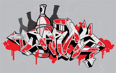 Graffiti Fonts Free Vector Download | FreeImages