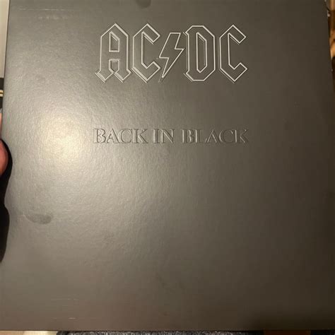 AC/DC – Back In Black (2003, Embossed, Vinyl) - Discogs