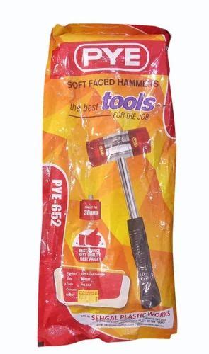 Pye Soft Faced Hammer, Fibreglass handle, 400 g at Rs 225/piece in Greater Noida | ID: 2851915926688