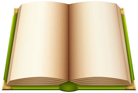 Green Open Book PNG Clipart - Best WEB Clipart