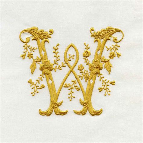 Fancy Floral Alphabet | Embroidery monogram, Machine embroidery patterns, Japanese embroidery