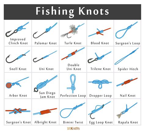 List of Different Types of Fishing Knots & How to Tie Them