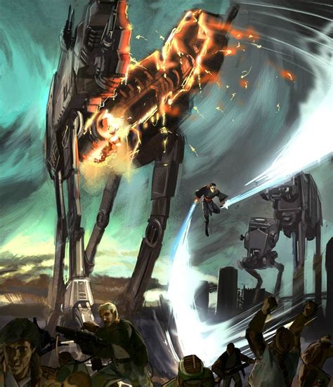 AT-AT walker - Characters & Art - Star Wars: The Force Unleashed | Star wars pictures, Star wars ...