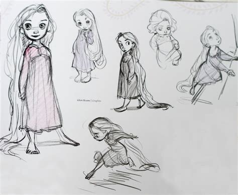 Tangled Concept Art Glen Keane