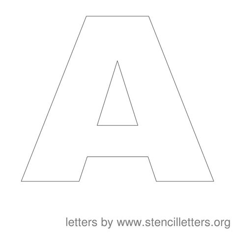 letter stencil clipart - Clipground