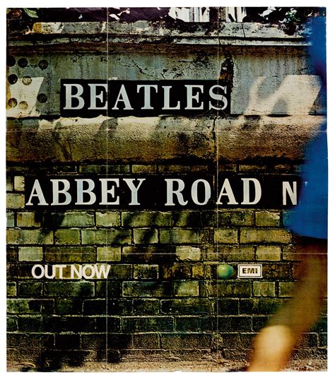 THE BEATLES | Abbey Road, promotional poster, 1968 | The Beatles | 2020 | Sotheby's