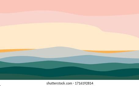 Mountains Poster Design Landscape Background Banner Stock Vector (Royalty Free) 1708785811 ...