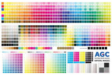 Printable Cmyk Color Chart Pdf