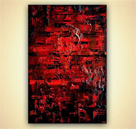 Abstract Paintings by Osnat Fine Art - Royalty | Abstract, Red abstract art, Beautiful abstract art