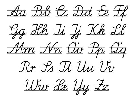 Uppercase Cursive Letters | Cursive letters, Cursive writing, Cursive handwriting