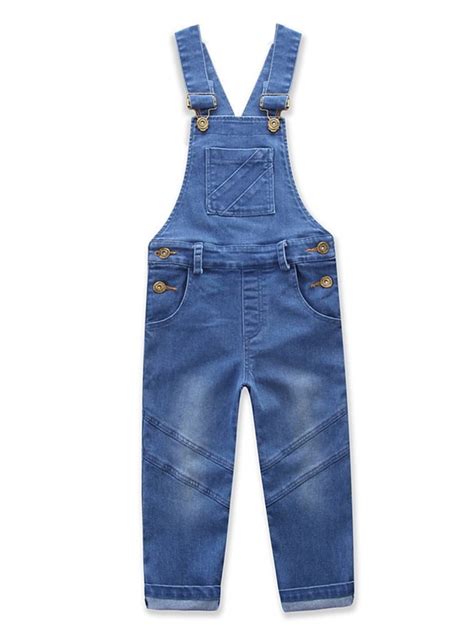 Wholesale Spring Baby Toddler Girl Denim Bib Overalls K