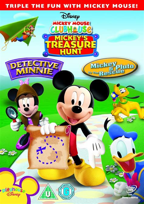 Mickey Mouse Clubhouse - Treasure Hunt / Detective Minnie / Mickey and Pluto To The Rescue ...