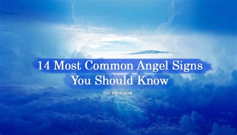 14 Most Common Angel Signs And Symbols You Should Know