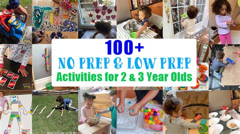 100+ EASY Activities for 2-3 Year Olds - Happy Toddler Playtime