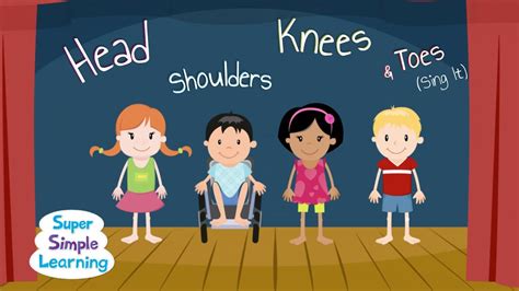 Head Shoulders Knees & Toes (Sing It) | Follow Along | Super Simple Songs - YouTube