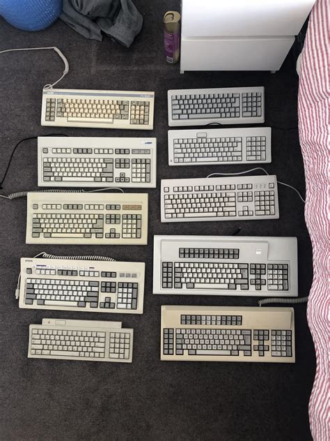 Show me your Old-school keyboard collections! : r/MechanicalKeyboards