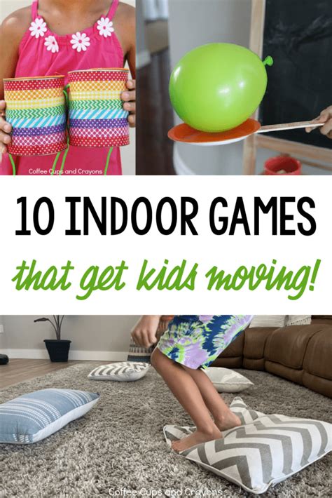 10 Indoor Games That Get Kids Moving