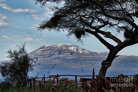 Mt. Kilimanjaro Sunrise Photograph by Stephen Schwiesow - Pixels