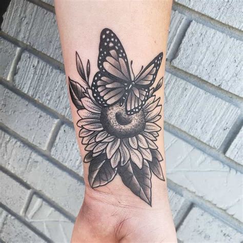 Sunflower Hand Tattoo | Best Flower Site