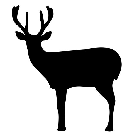 Deer Free DXF File Free Download - DXF Patterns