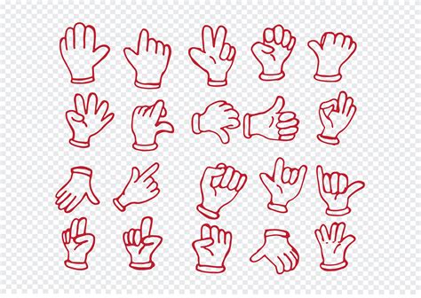 Cartoon hand gloved , illustration of various hands 643963 Vector Art at Vecteezy